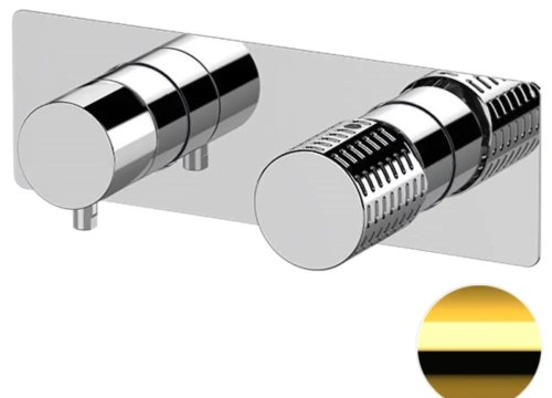 Смеситель для душа Remer Celebrity CEC93ZWBDO, золото глянцевое