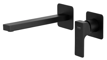 Смеситель для раковины Remer Absolute AU15PNO, чёрный матовый