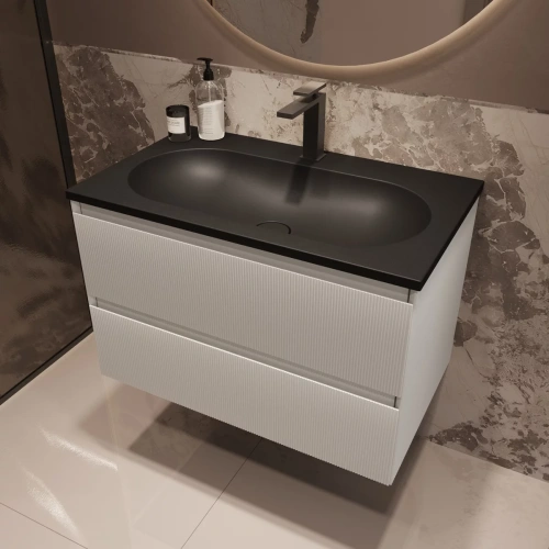 Тумба подвесная Vincea Welle 800 M.White Soft-touch VMC-2WL800MW