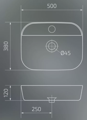 Умывальник Gid N9045