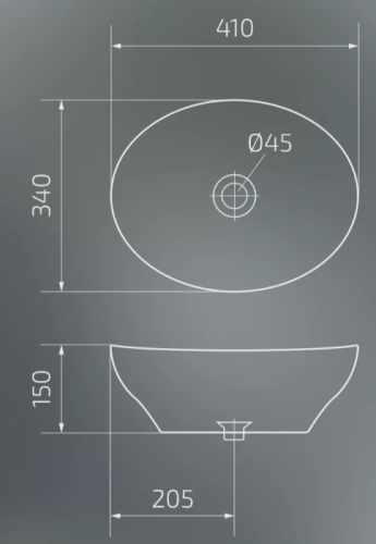 Умывальник Gid Nc999