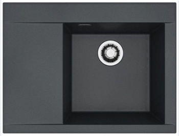 Мойка для кухни Alveus PURE-G 60R Algranit DEEP BLACK-A90 680x520x198 1149496