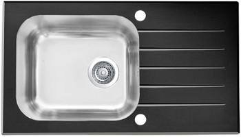 Мойка для кухни Alveus VITRO 20 RAL9005-90 (черная) 780x430 1114558