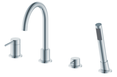 Смеситель для ванны Oliveeka OL-669017-CR