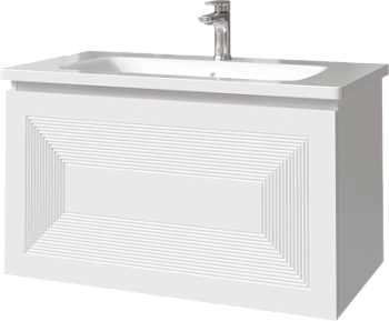 Тумба подвесная Caprigo Modo Quarta 80 35713-SF027