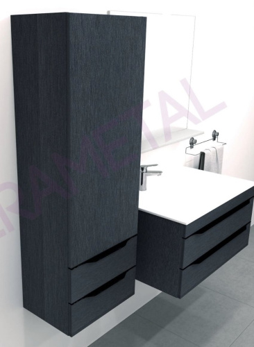 Пенал подвесной Kolpa-san Malaya 1301 45 Dark Grey 573720 Пенал подвесной Kolpa-san Malaya 1301 45 Dark Grey 573720