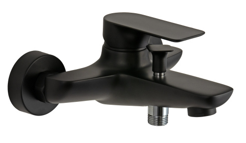 Смеситель для ванны Remer Infinity I05NO, черный матовый