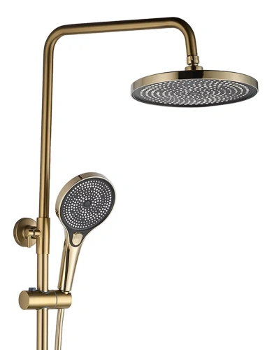 Душевая система Rea Rebel gold matt P2414