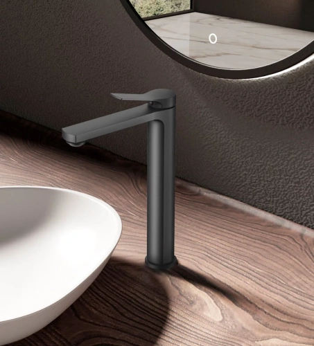 Смеситель для раковины Vincea Arco VBF-4AR02GM