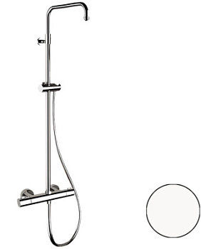 Душевая система Remer Elegance EQ32ASSDBO, белый матовый