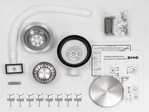 Мойка кухонная Zorg ZRN 5055 premium satin