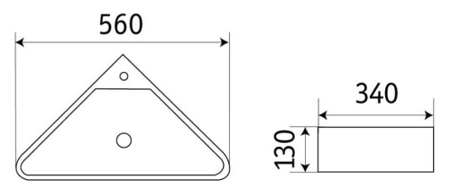 Умывальник CeramaLux 78377