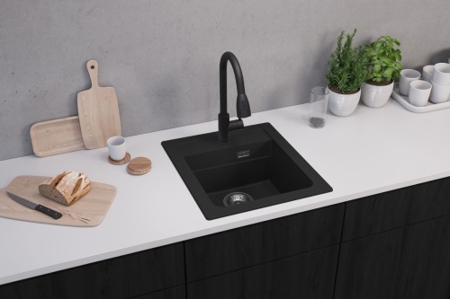 Смеситель для кухни Alveus PRIMROSE PS BLACK MATT 1148265