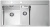Мойка для кухни Alveus PURE 60L KMB-90 980x525 левая 1103654