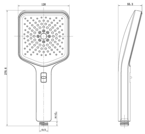 Душевая система Vincea Inspire VSFW-3I21MT4RGM