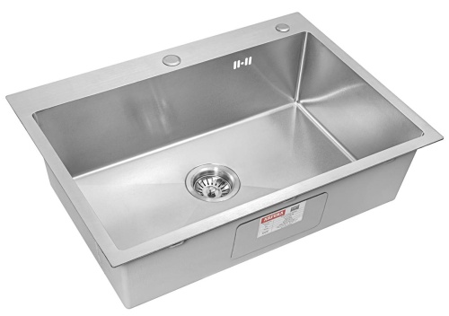 Комплект Arfeka Eco AR мойка 700*500, коландер, дозатор satin decor volcanic rock