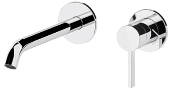 Смеситель для раковины Remer Metrica MC15PWB, хром