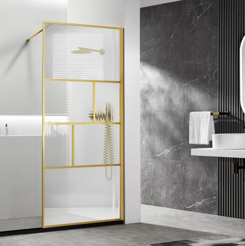 Душевая стенка Vincea Walk-In VSW-1HC100CFBG