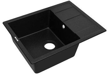 Мойка кухонная Zorg Apollo 65 черный опал