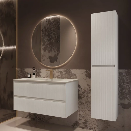 Тумба подвесная Vincea Welle 1000 M.White Soft-touch VMC-2WL100MW