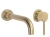 Смеситель для умывальника Rea Lungo long gold matt B4109 Смеситель для умывальника Rea Lungo long gold matt B4109