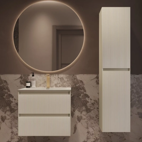 Тумба подвесная Vincea Welle 600 M.Beige Soft-touch VMC-2WL600MBG