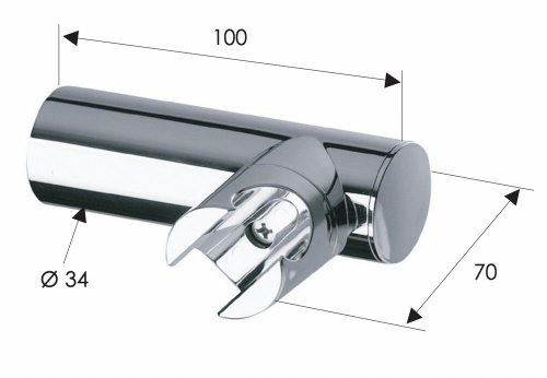 Держатель ручного душа Remer 339N