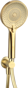 Ручной душ со шлангом и штуцером-держателем Caprigo 98-522-brg