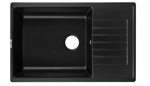 Мойка кухонная Zorg Dello 78 черный оникс