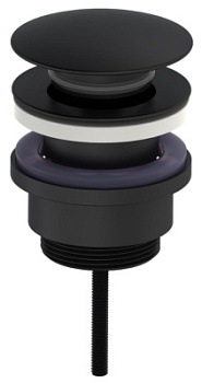 Донный клапан универсальный Oliveeka OL-SS07-MB