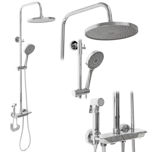 Душевая система Rea Max Chrom P6616