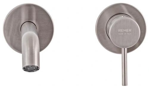Смеситель для раковины Remer X Style X15PLWBXV, сталь