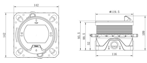Душевая система Vincea Inspire VSFW-3I22MT5CH