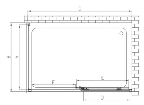 Душевой уголок Vincea Soft VSR-3SO1013CL