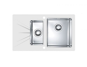 Мойка для кухни Alveus KARAT 20 белый 860x500 левая 1102773