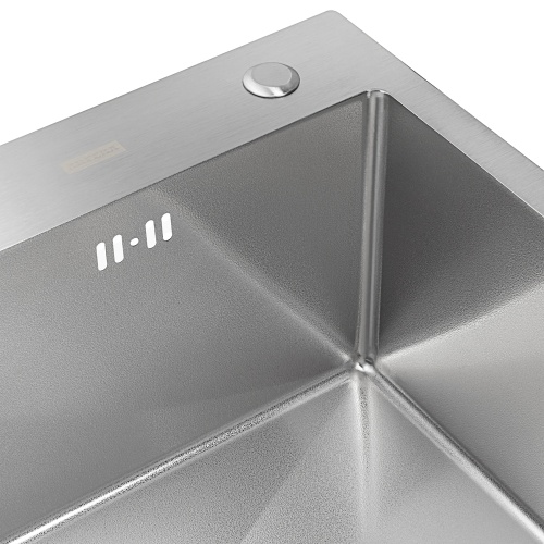 Комплект Arfeka Eco AR мойка 600*500, коландер G, дозатор satin decor volcanic