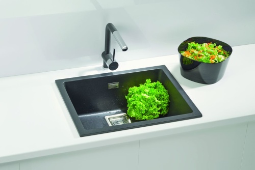 Мойка для кухни Alveus QUADRIX 50 Granital+ STEEL-G04M 560x460x200 1108037