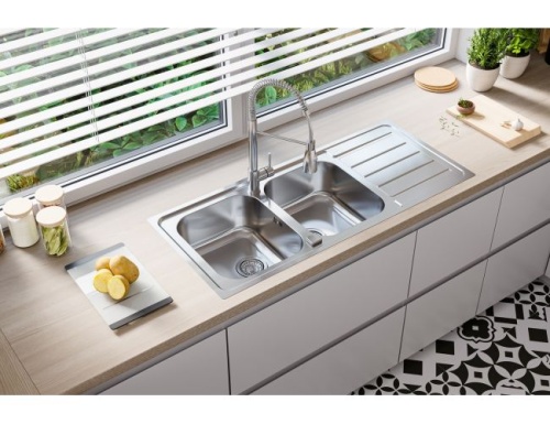 Мойка для кухни Alveus LINE MAXIM 100 SAT 90 1165x505 FS 1092001