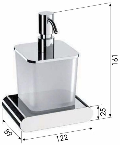 Дозатор Remer Lounge LN13CR