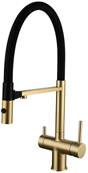 Смеситель для кухни Vincea VKF-120BG