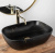 Умывальник Rea Belinda Black Marble matt U8908