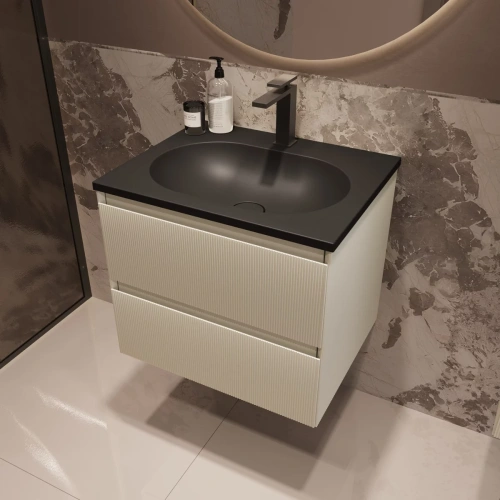 Тумба подвесная Vincea Welle 600 M.Beige Soft-touch VMC-2WL600MBG