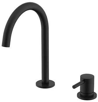 Смеситель для раковины Nemo Round NM-2318MB matte black