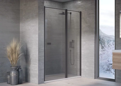 Душевая дверь Kolpa-San Andromeda N 160 black transparent 516800