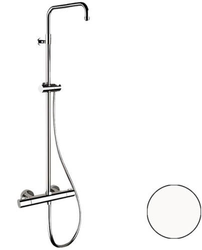 Душевая система Remer Elegance EQ32ASSDBO, белый матовый