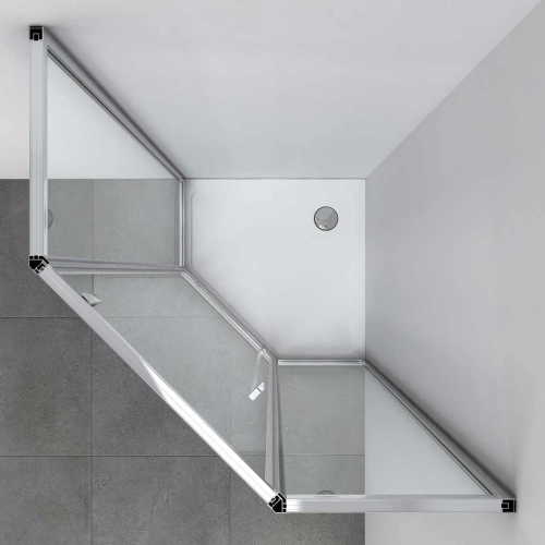 Душевой уголок Vincea Penta VSP-3P100CLGM