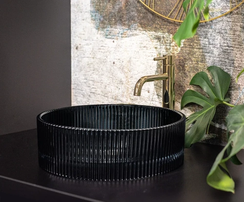 Умывальник Rea Ingrid Black U6800