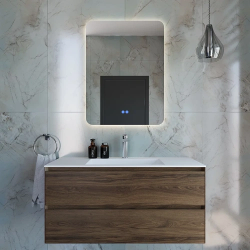 Тумба подвесная Vincea Luka VMC-2L100CO C.Oak