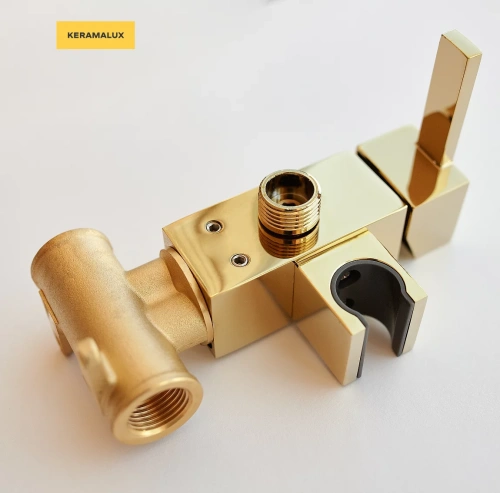 Гигиенический душ CeramaLux KBS/002 золото светлое