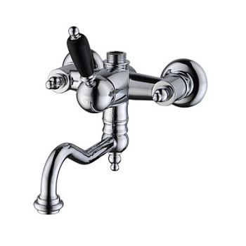 Смеситель для ванны Caprigo Adria-uno Black Edition 02B-519-CRM